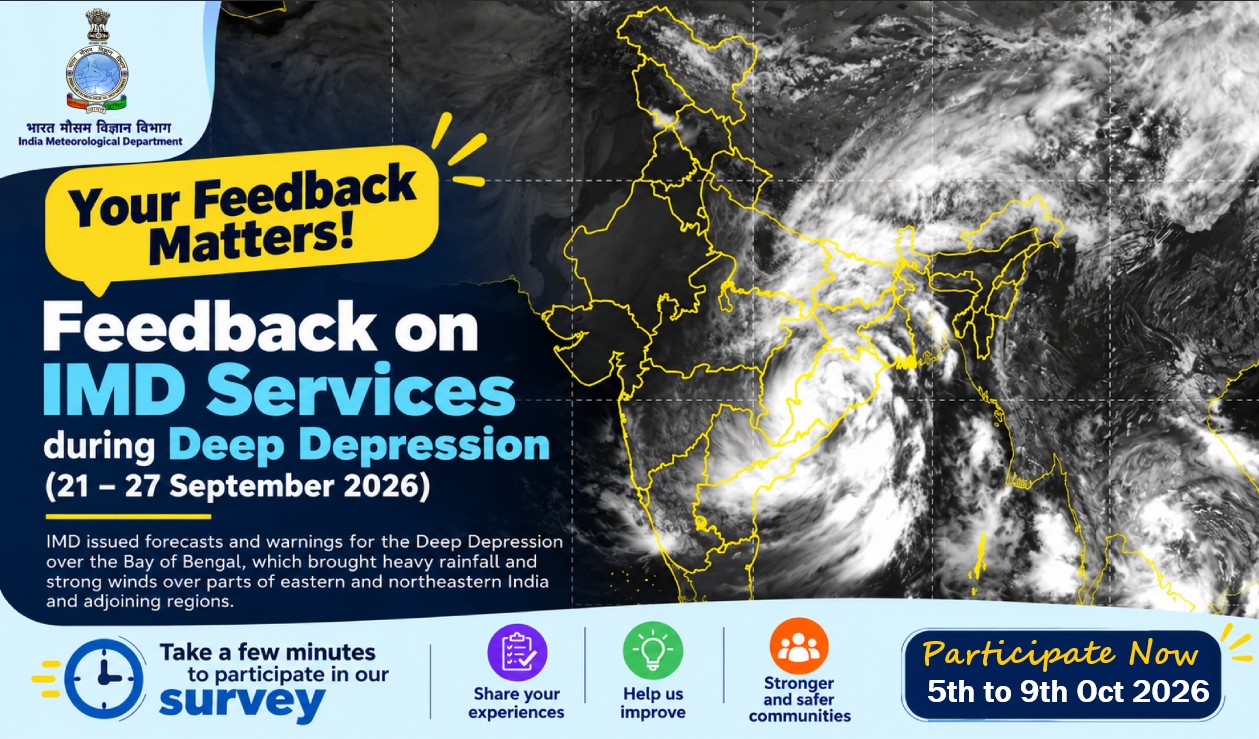 Survey on Deep Depression (21-27 Sept 2026) which affected several states including Andhra Pradesh, Odisha, West Bengal, Sikkim, Chhattisgarh, Jharkhand, MP, UP, Bihar, Uttarakhand, HP, and Haryana. banner